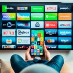 Assista TV com aplicativos: sua tela, suas regras