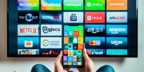 Assista TV com aplicativos: sua tela, suas regras