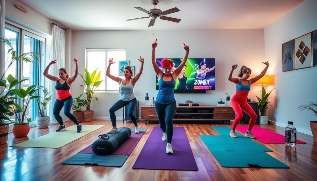 Zumba em casa