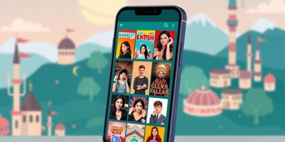 Explore os top aplicativos de novelas turcas agora