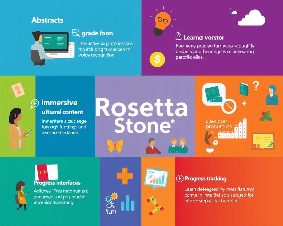 principais funcionalidades do Rosetta Stone