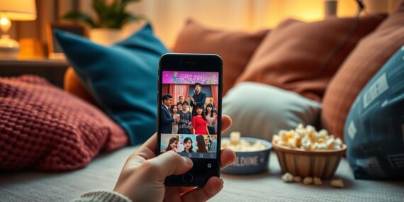 Baixe aplicativos de novelas coreanas legendadas!