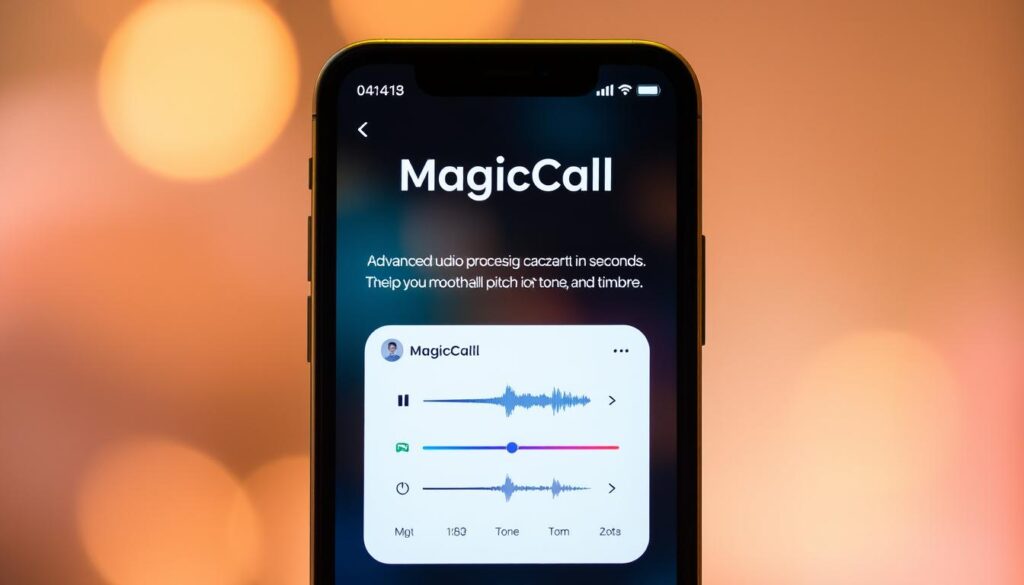 Aplicativo de transformação de voz MagicCall