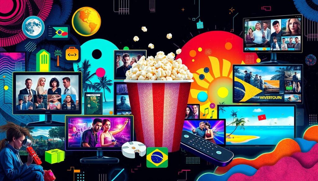 Plataformas de streaming gratuito no Brasil