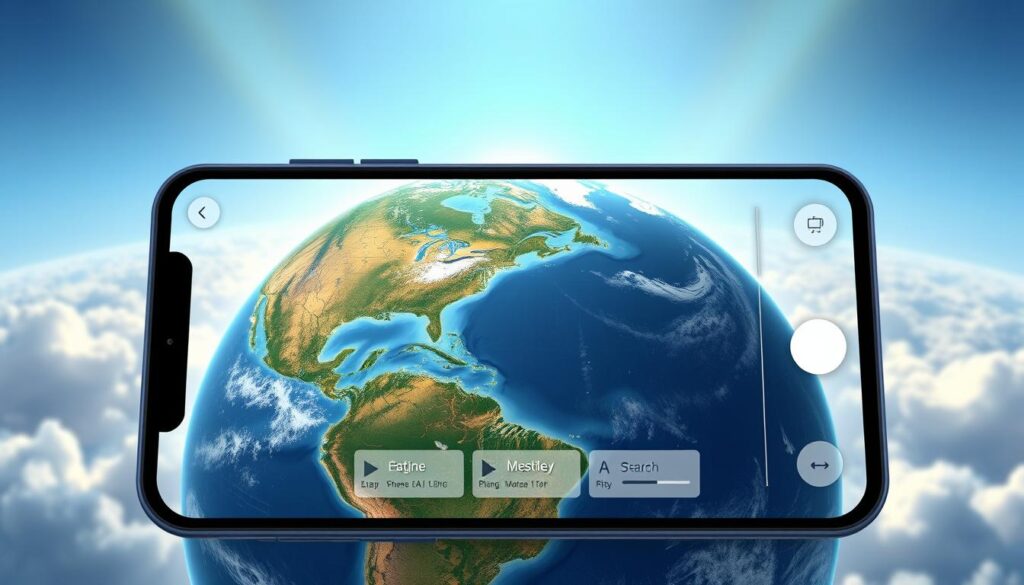 aplicativo de mapa com imagens de satélite aplicativo de mapa com imagens de satélite