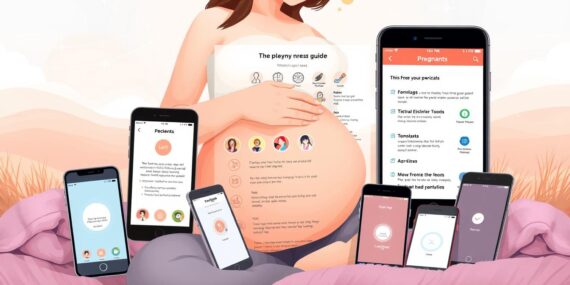 Guia completo da gravidez com apps totalmente grátis