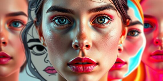 Transforme seu rosto em 5 estilos diferentes com um app grátis