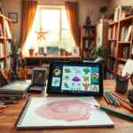Aplicativos para pintar com traços suaves e encantadores