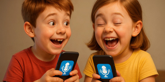 A nova onda do momento: App´s de mudança de voz!