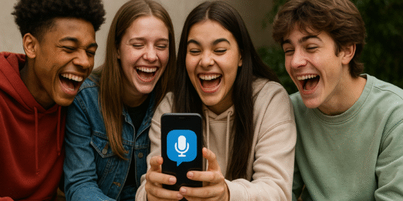 Não perca! Mudança de voz aqui pelo celular