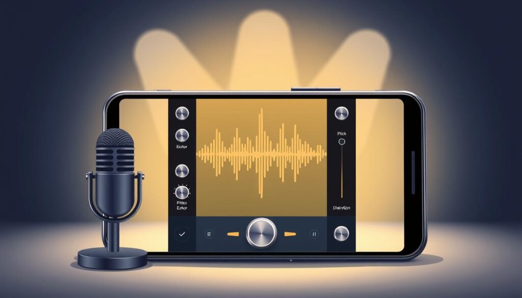 Aplicativo de Efeito de Voz