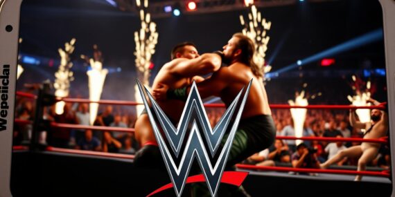 Lutas Incríveis no Celular: Veja WWE Grátis com Apps!