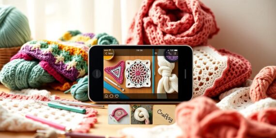Melhores ideias de crochê dentro de um app gratuito