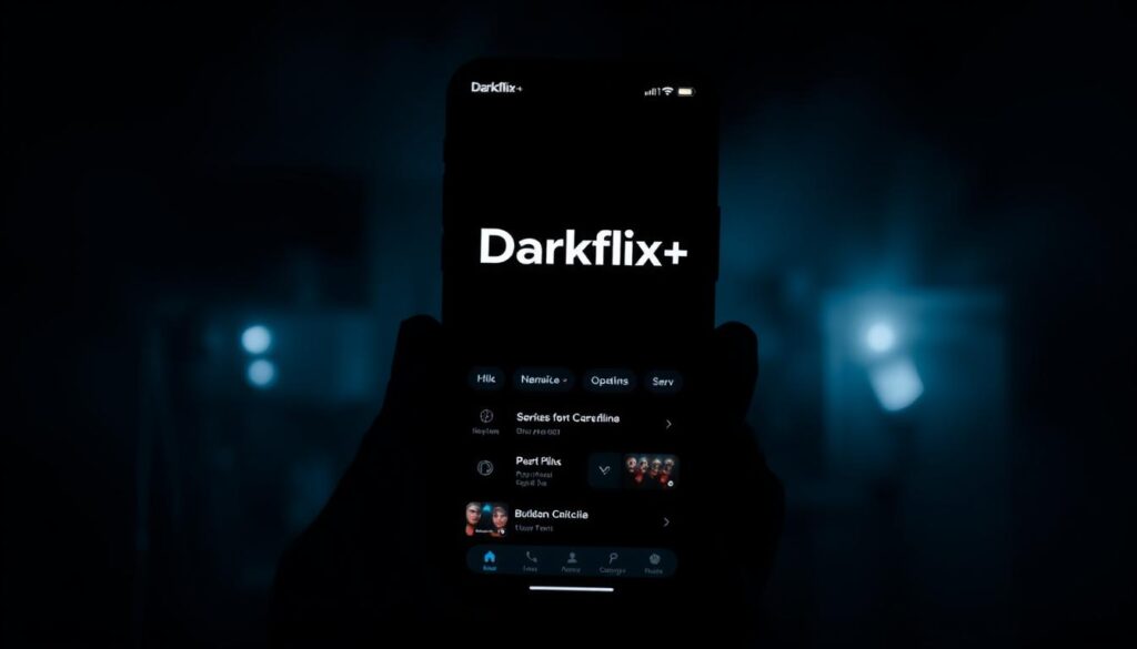 Aplicativo Darkflix+ para filmes de terror Aplicativo Darkflix+ para filmes de terror