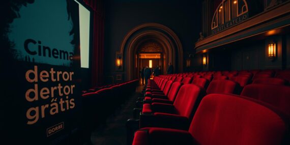 Cinema de terror grátis direto no aplicativo exclusivo