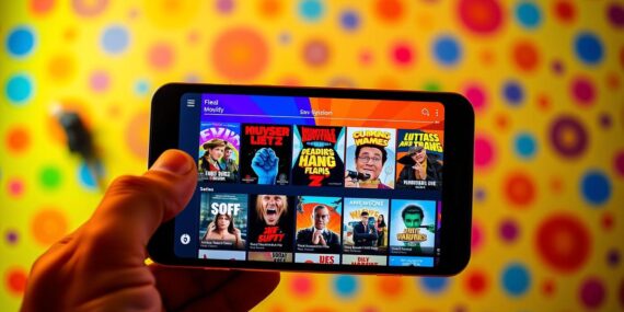 Filmes engraçados grátis com aplicativo que todos usam