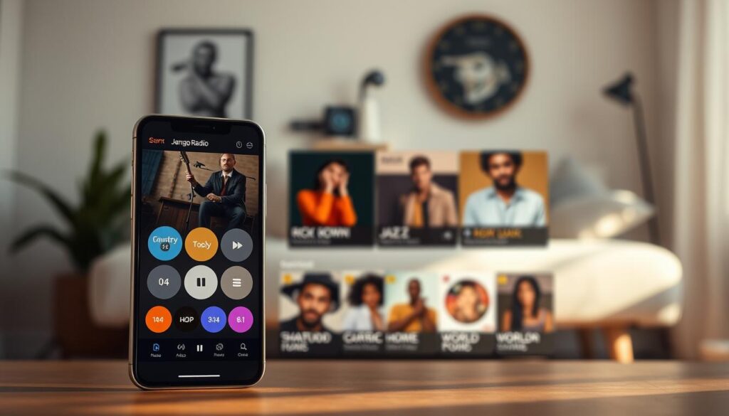 Jango Radio outros gêneros musicais