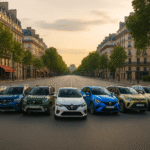 Top 10 carros mais vendidos na França em 2025: quem lidera o mercado?