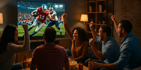 Assista agora à NFL grátis e viva toda a emoção da temporada 2025