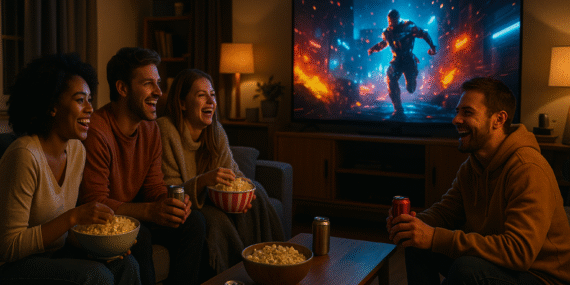 Transforme suas noites com apps para assistir filmes de graça