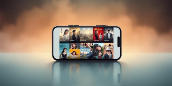Os aplicativos mais usados para ver novelas coreanas HD