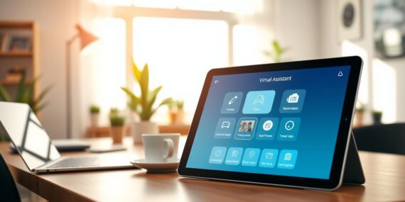 Aplicativos de assistente virtual fáceis de usar
