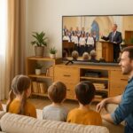 Culto ao vivo: tecnologia a serviço da fé