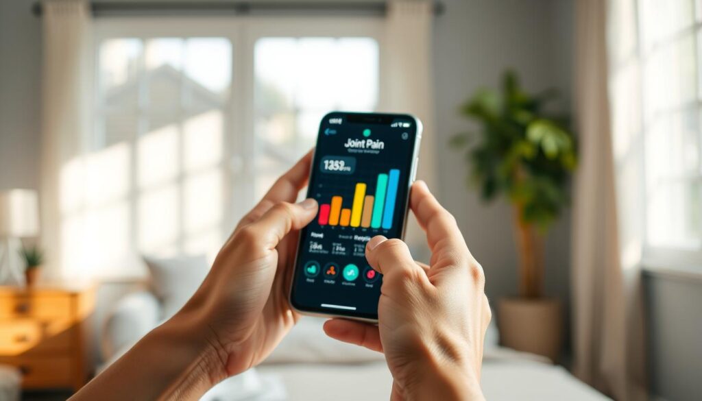 monitoramento de dor articular