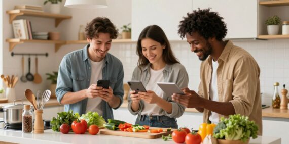 Aplicativos para aprender a cozinhar do zero pelo celular