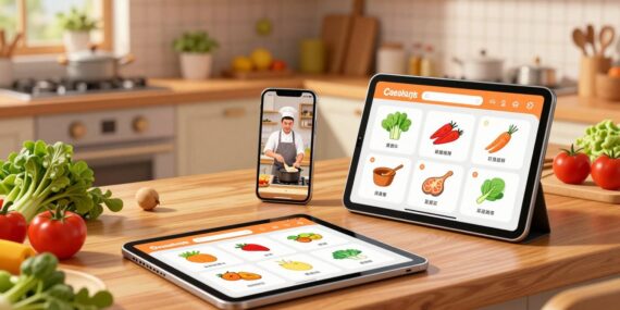 Aplicativos para aprender a cozinhar receitas simples em casa