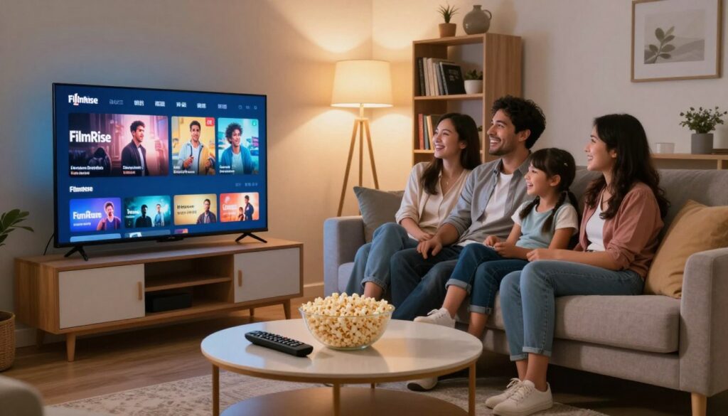 economia streaming aplicativo filmrise