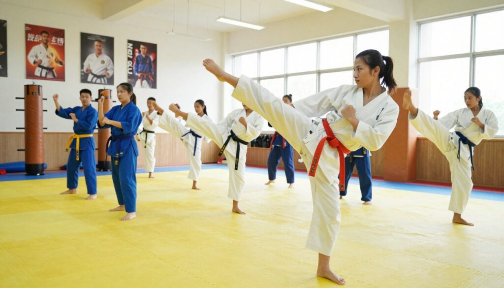 técnicas de karatê