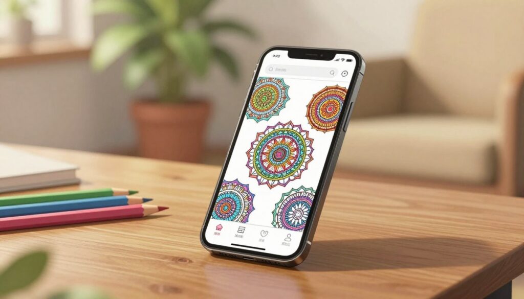 App de Colorir Para Relaxar App de Colorir Para Relaxar