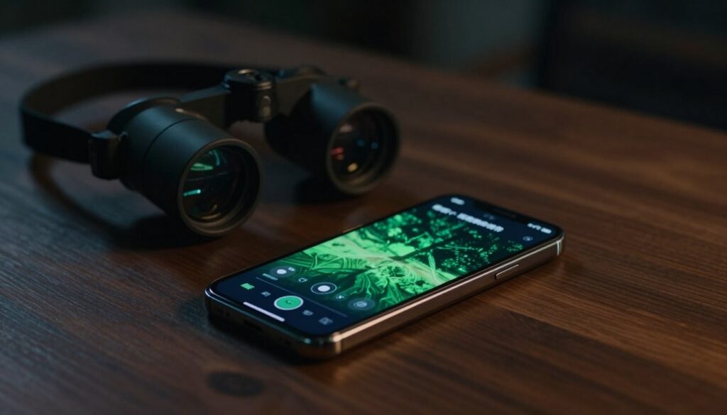 aplicativos para visão noturna