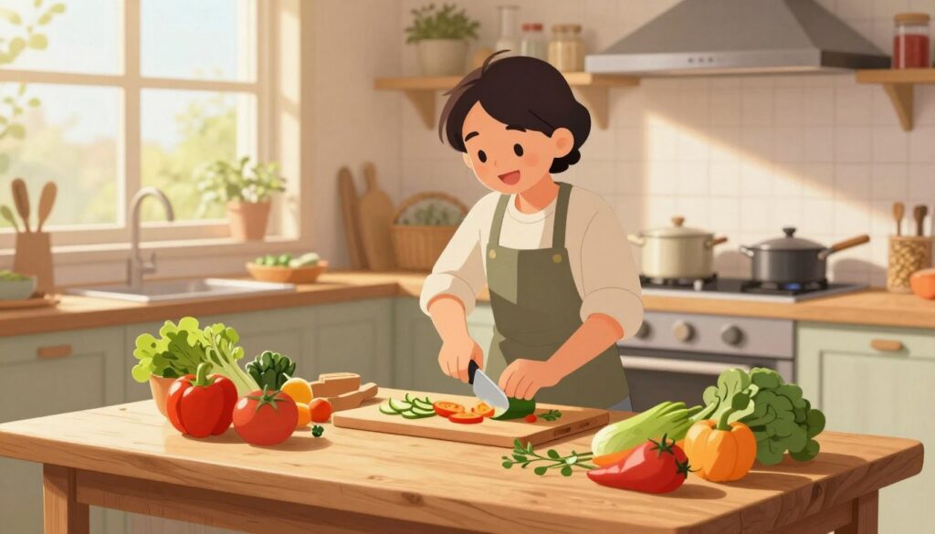 benefícios de cozinhar