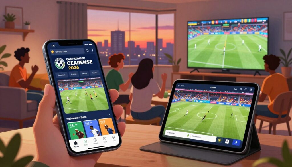 opções de transmissão do Campeonato Cearense