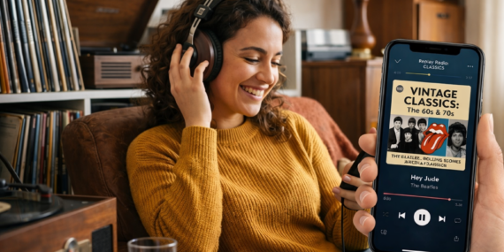Aplicativos para ouvir músicas antigas: descubra as melhores opções agora