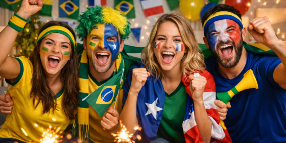 Como Torcer Pelo Seu País na Copa do Mundo 2026