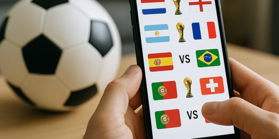 Simule confrontos da Copa do Mundo com estes apps