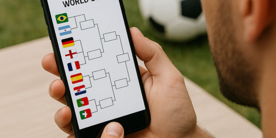 Veja chaveamentos da Copa com apps grátis e rápidos