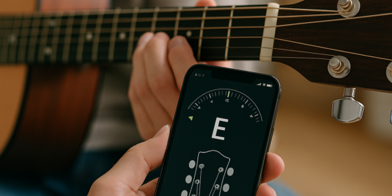 Afine seu Violão com App Gratuito no Celular