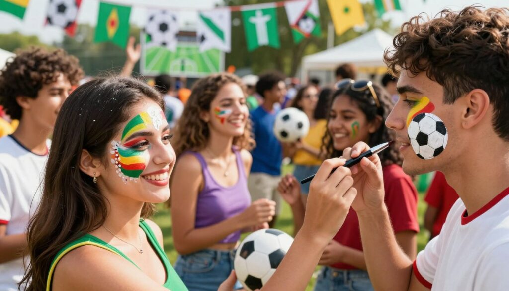 maquiagens para a copa se tornaram tendência global maquiagens para a copa se tornaram tendência global