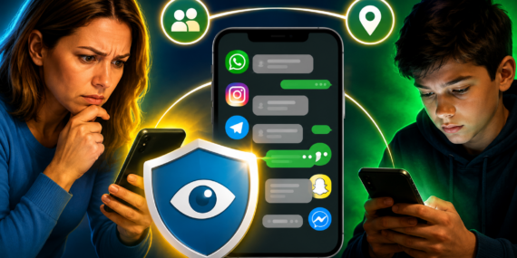 Aplicativos Grátis para Ver Conversas e Proteger Quem Você Ama
