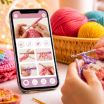 Aprenda Crochê em Casa com Aplicativos Grátis e Fáceis