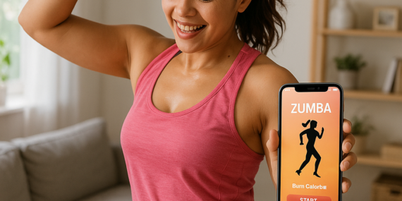 App de Zumba Grátis para Queimar Calorias em Casa