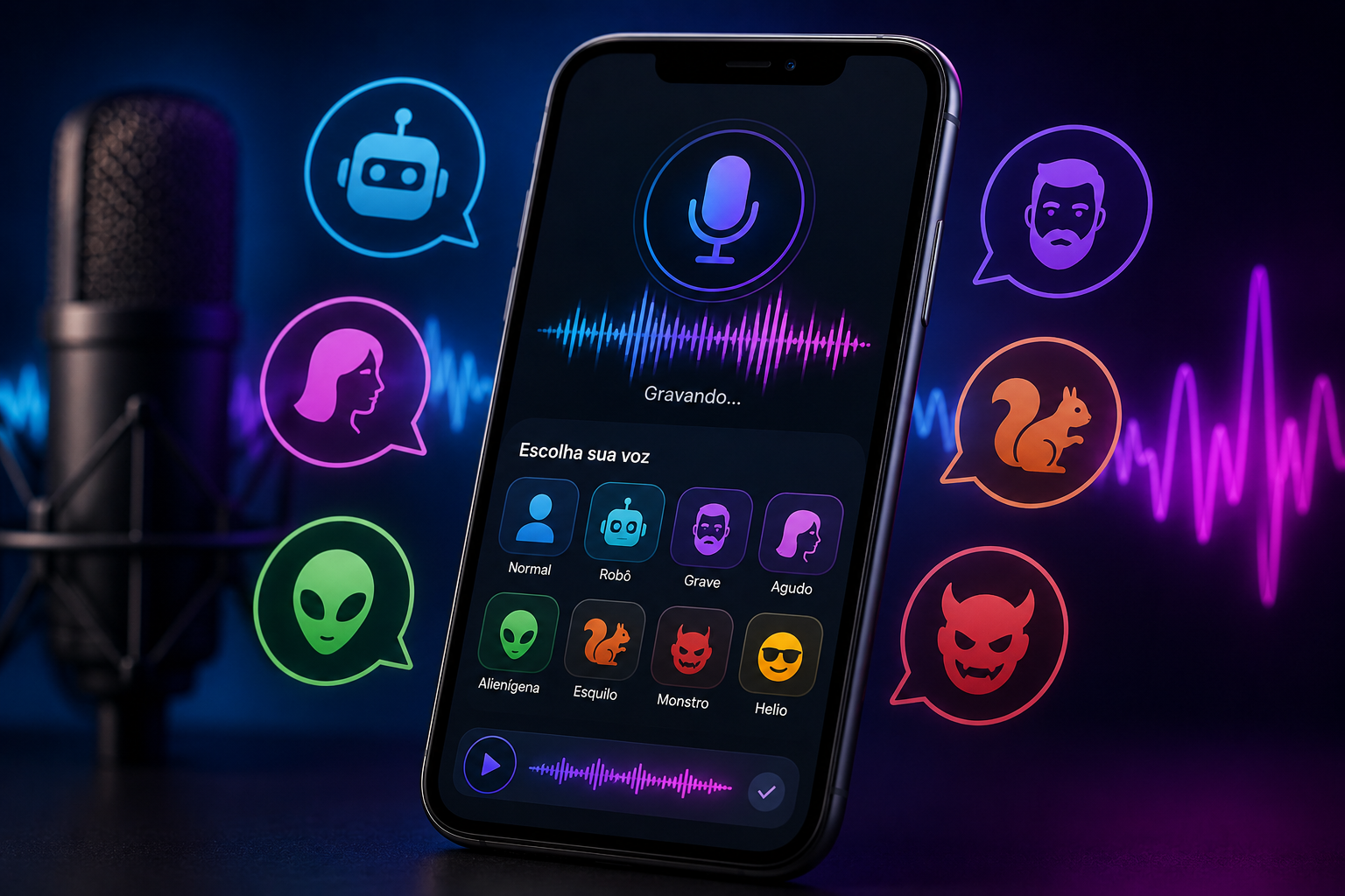 Apps Para Criar Vozes Engraçadas Em Segundos
