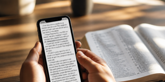 Versículos da Bíblia no Celular: Leia Sempre