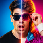 Transforme Sua Foto Atual em uma Versão dos Anos 80