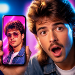 Veja como você ficaria nos anos 80