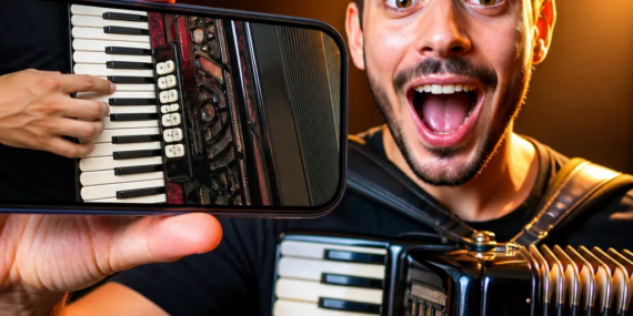 Aprenda Sanfona Pelo Celular do Zero